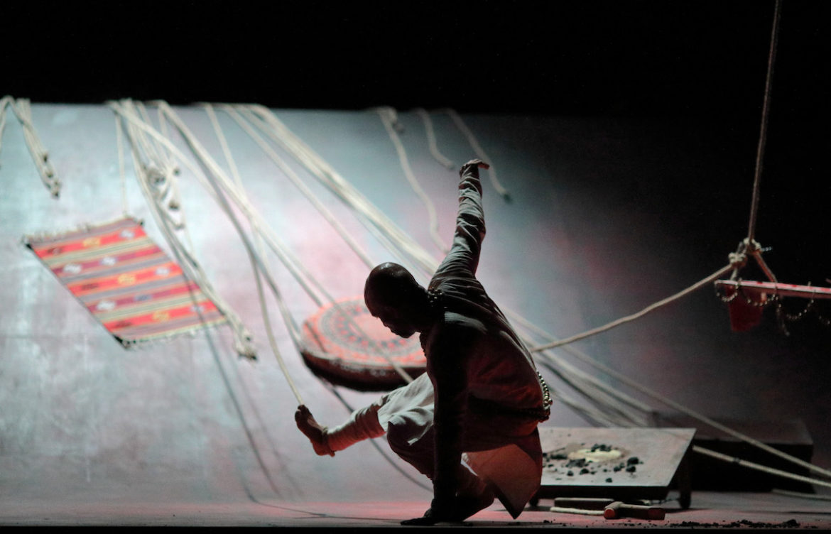 Akram Khan in Xenos. Photo: Tony Lewis