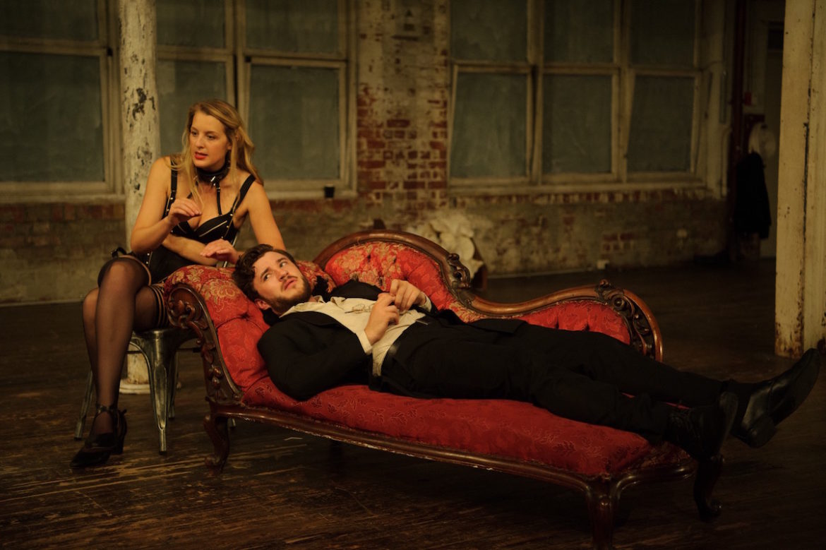 Tilly Legge and Darcy Kent in Venus in Fur. Photo: Sarah Walker