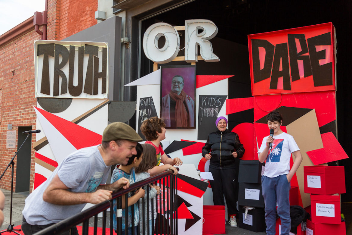 Truth or Dare at Northcote Town Hall. Photo: J. Forsyth