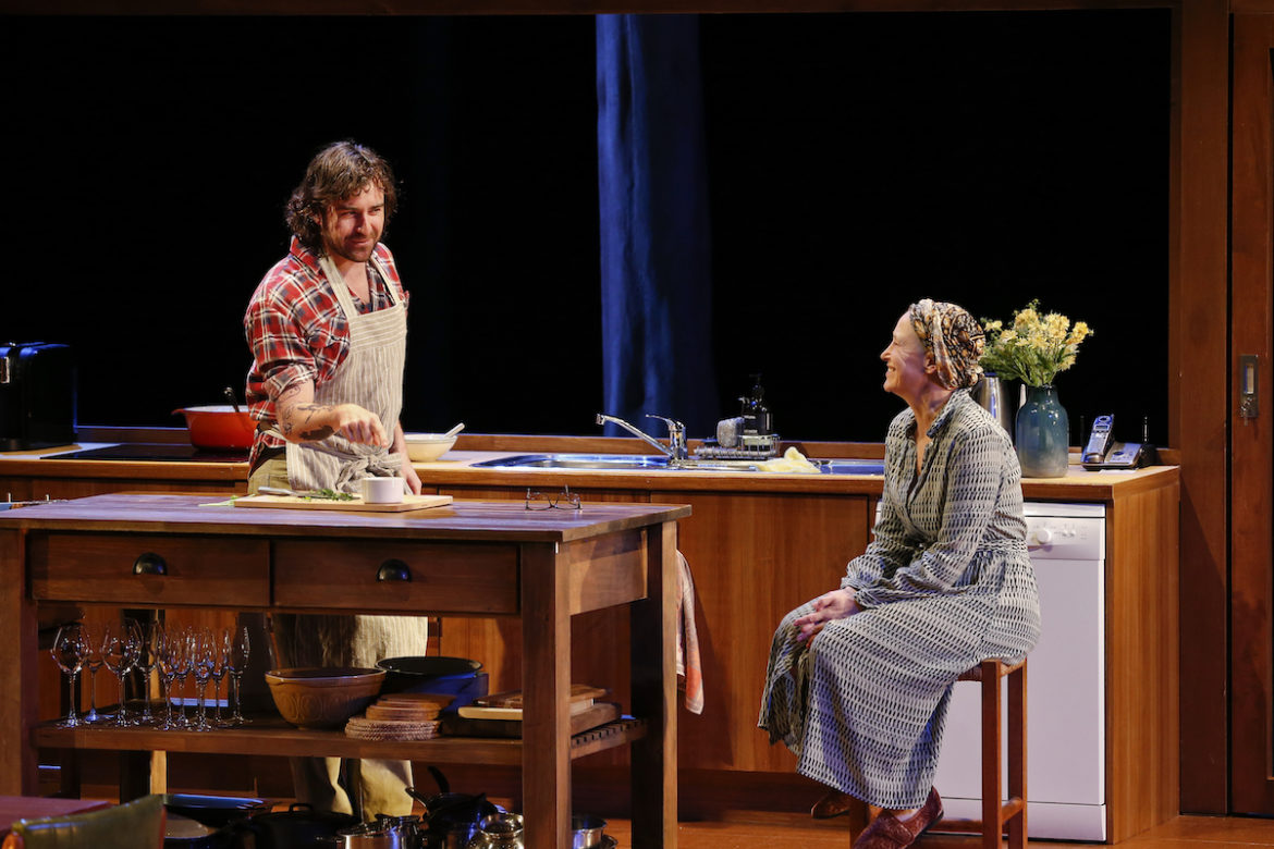 Johnny Carr and Linda Cropper in The Architect. Photo: Jeff Busby