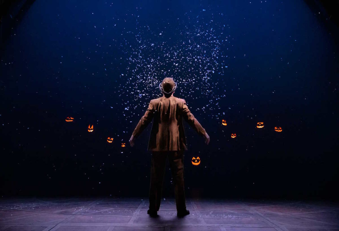 Soren Jensen as the Sorting Hat in Harry Potter and the Cursed Child. Photo: Matt Murphy