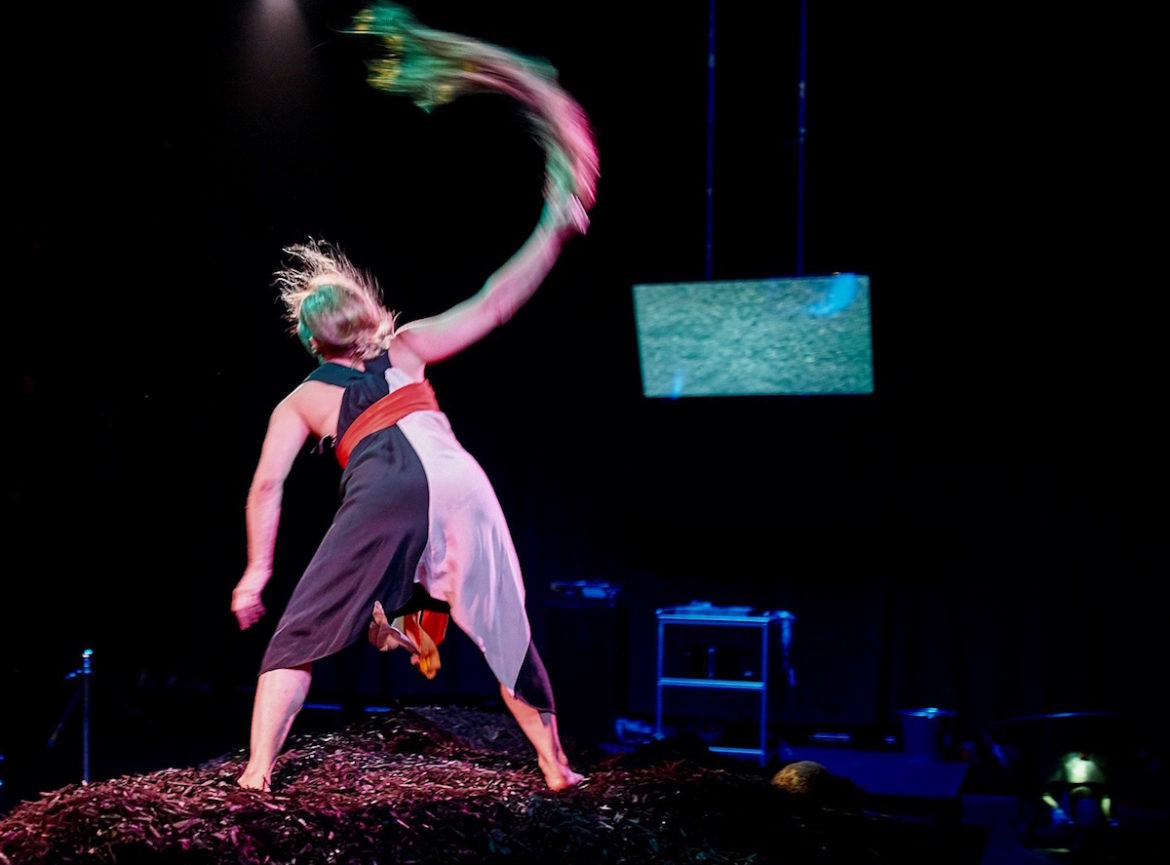 Deborah Leiser-Moore in M; Kaddish for the Children. Photo: Pier Carthew