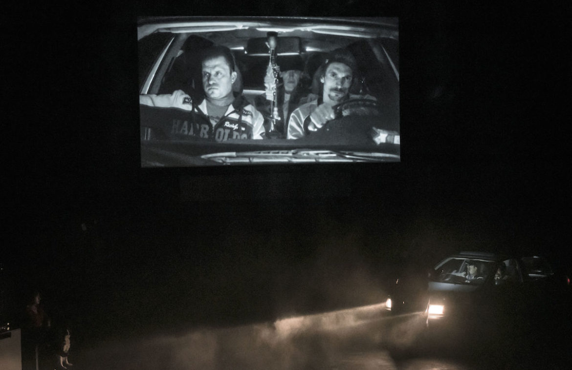 Milo Rau's La Reprise. Photo: Hubert Amiel