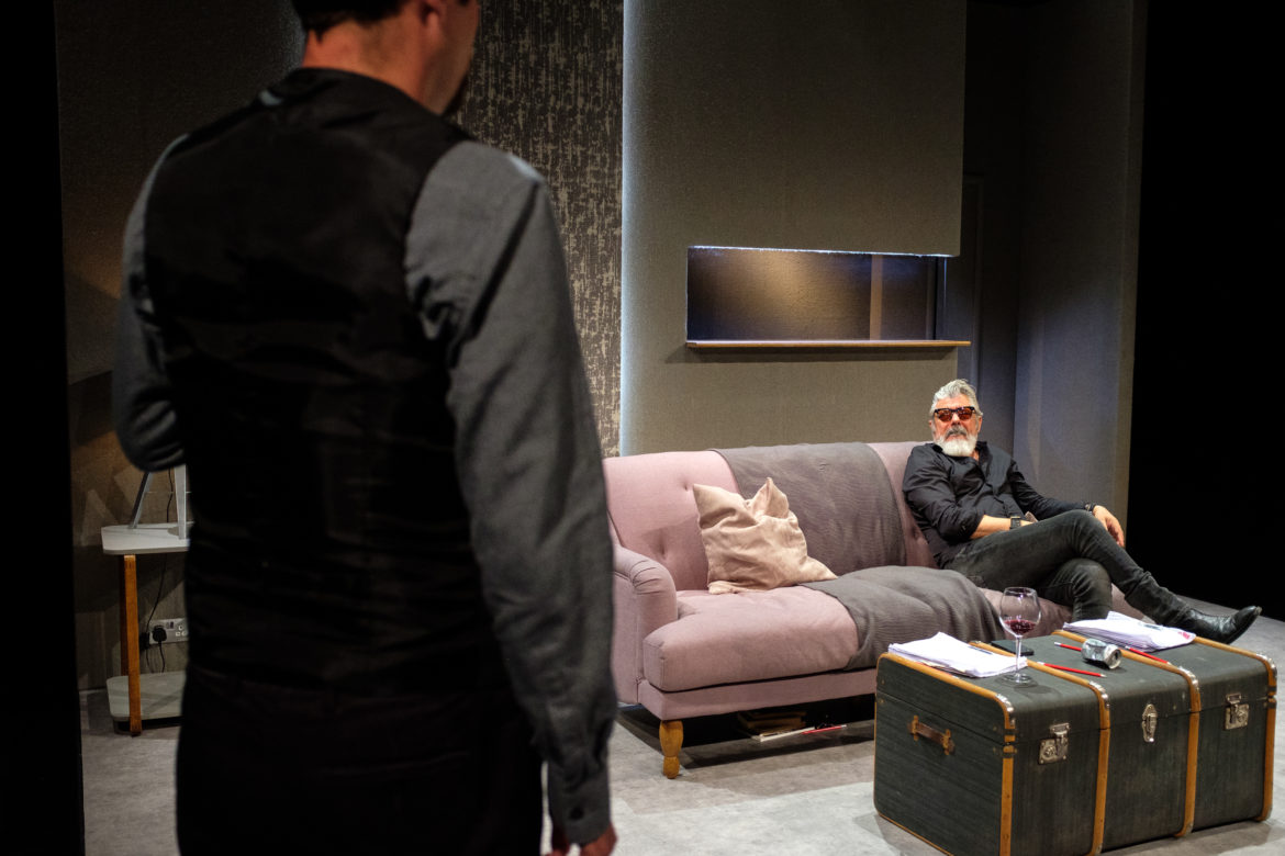 Robert Jack and Darrell D'Silva in Ulster American. Photo: Sid Scott