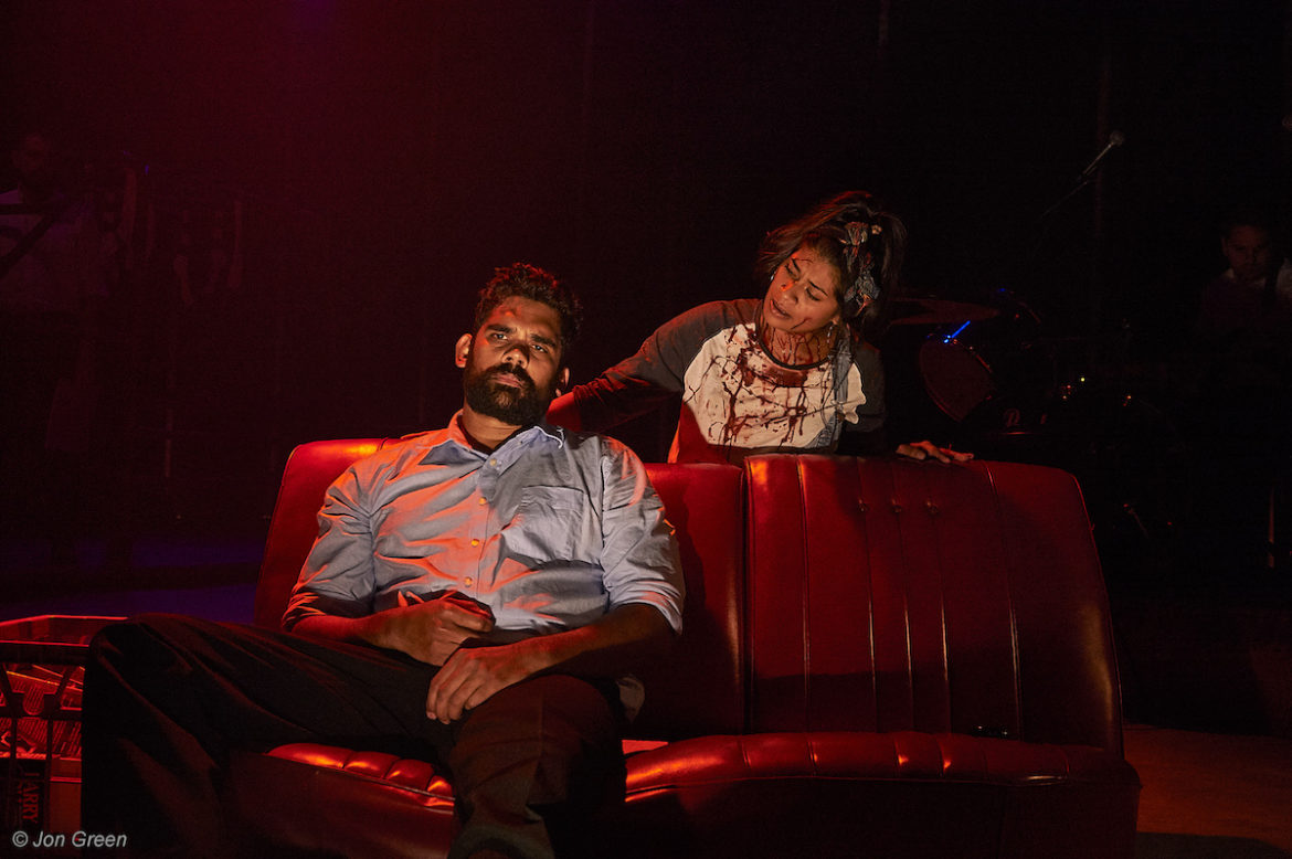 Yirra Yaakin Theatre’s production of Richard Frankland’s Conversations with the Dead. Photo: Jon Green