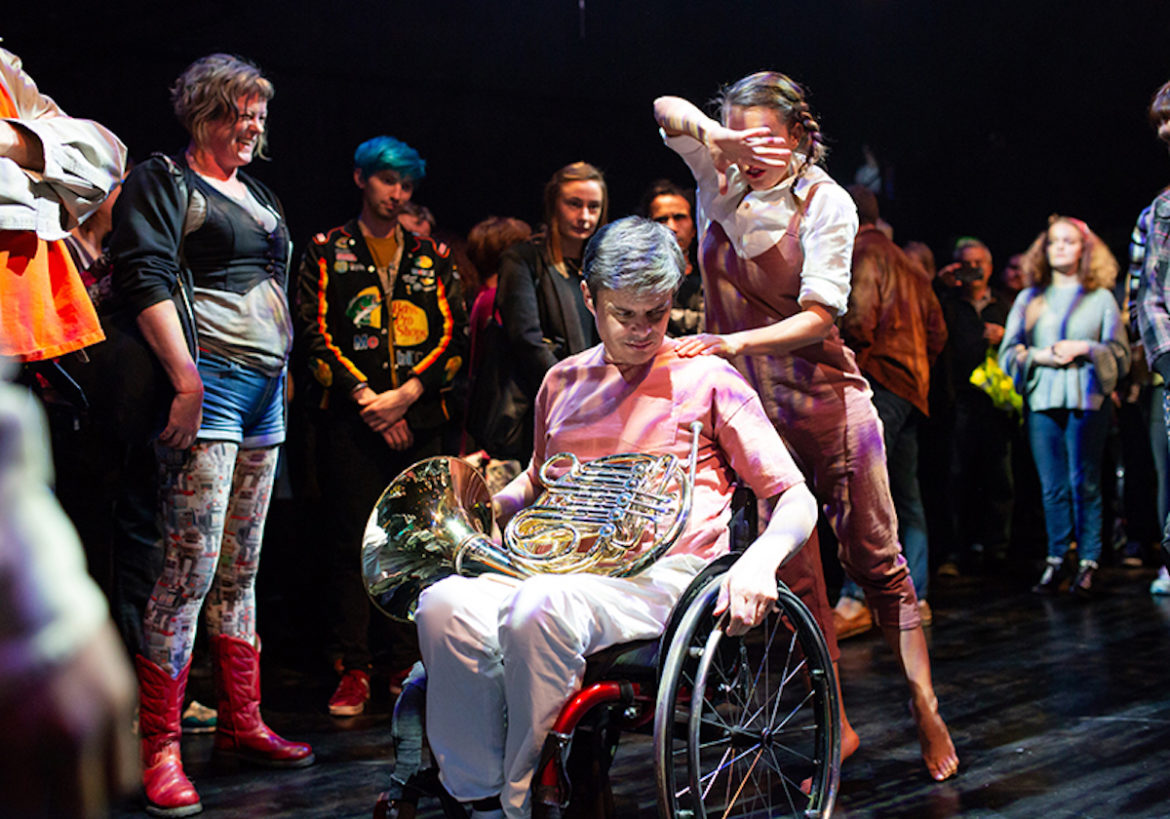 The Nature of Why by the British Paraorchestra. Photo: Paul Blakemore