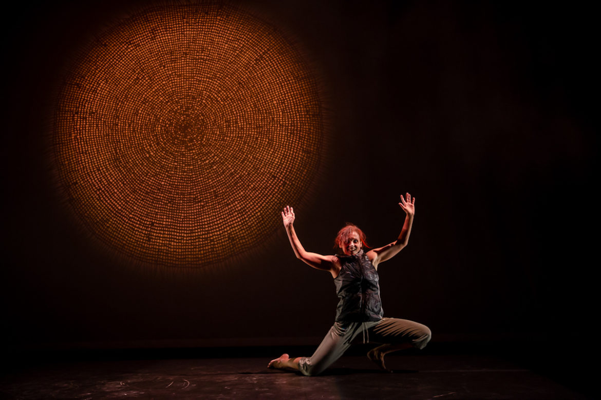 Vicki Van Hout in Plenty Serious Talk Talk. Photo: Bryony Jackson