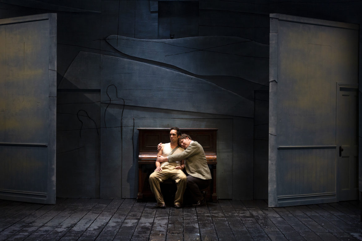 Guy Simon and Benjamin Oakes in Cloudstreet. Photo: Pia Johnson