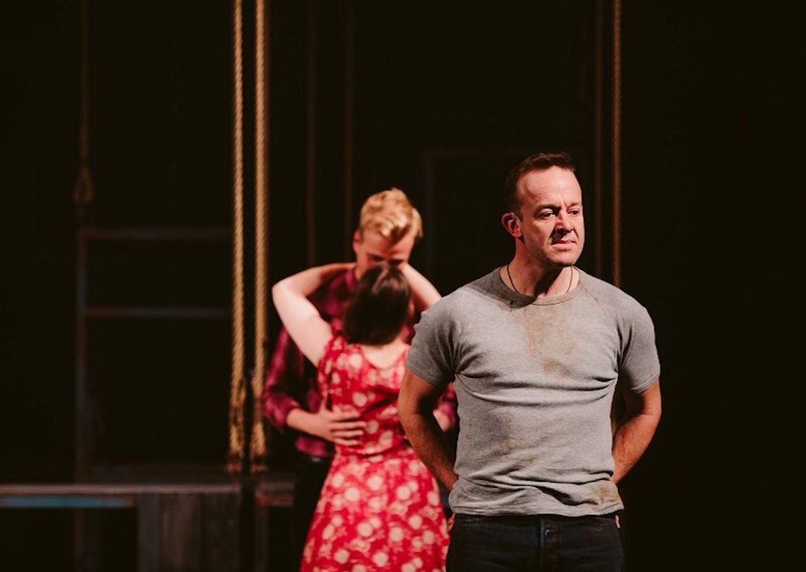 Mark Saturno in STCSA's A View from the Bridge. Photo: Kate Pardey