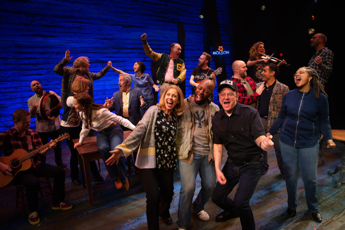 Come From Away at the Comedy Theatre. Photo: Jeff Busby